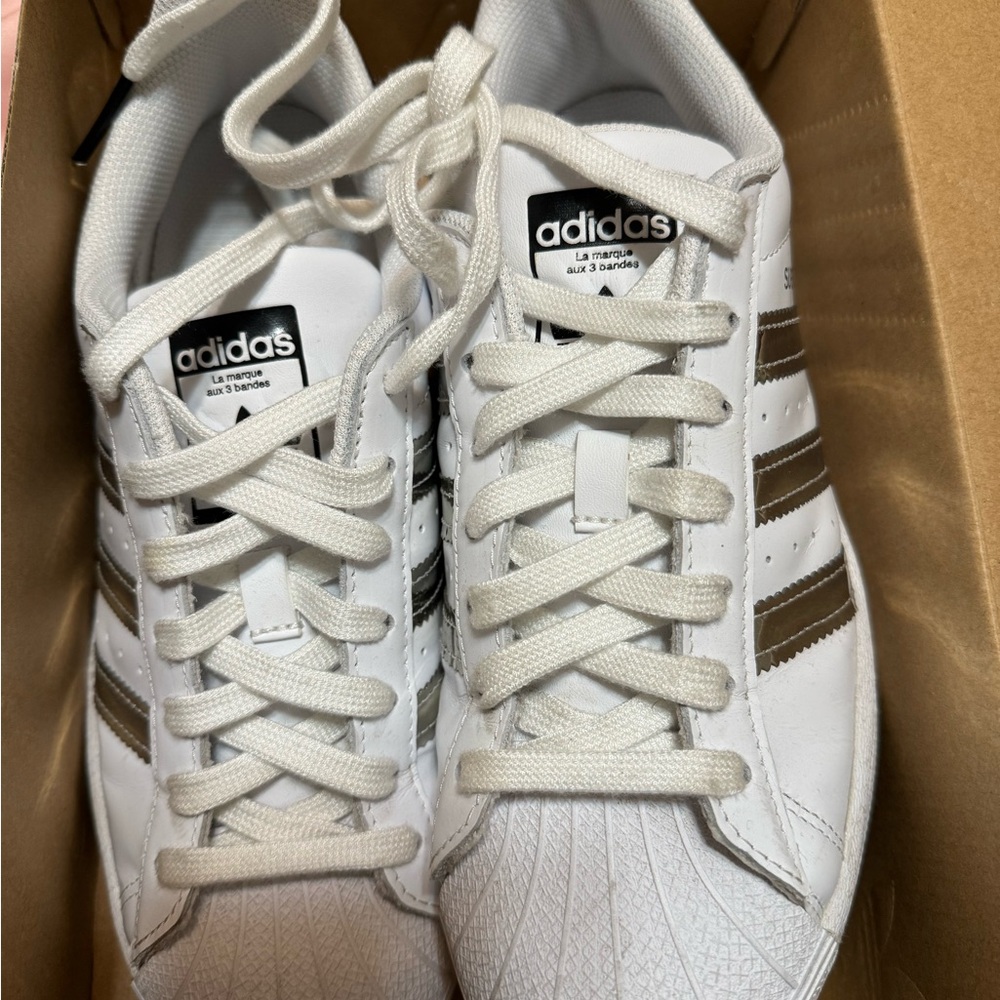 Adidas White Sneakers
